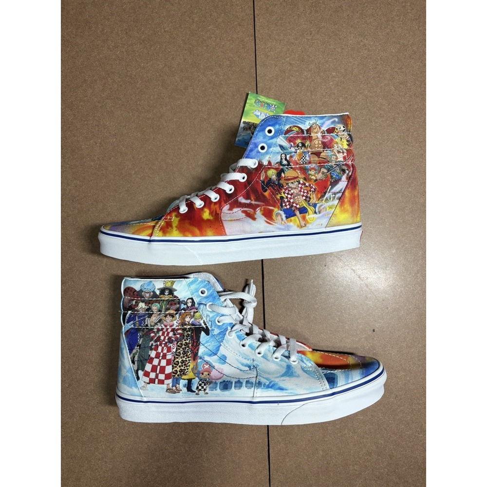Vans One Piece Model Shoes SK8-HI Punk Hazard VN0007NS448 UNISEX 12M NEW
